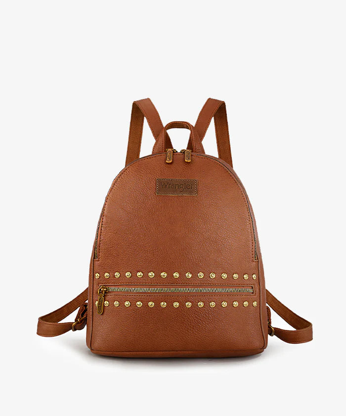Wrangler Studded Zippered Backpack