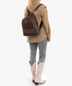 Wrangler Studded Zippered Backpack