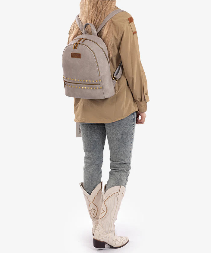 Wrangler Studded Zippered Backpack