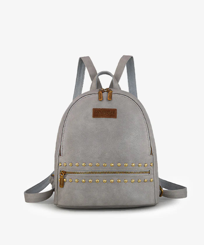 Wrangler Studded Zippered Backpack