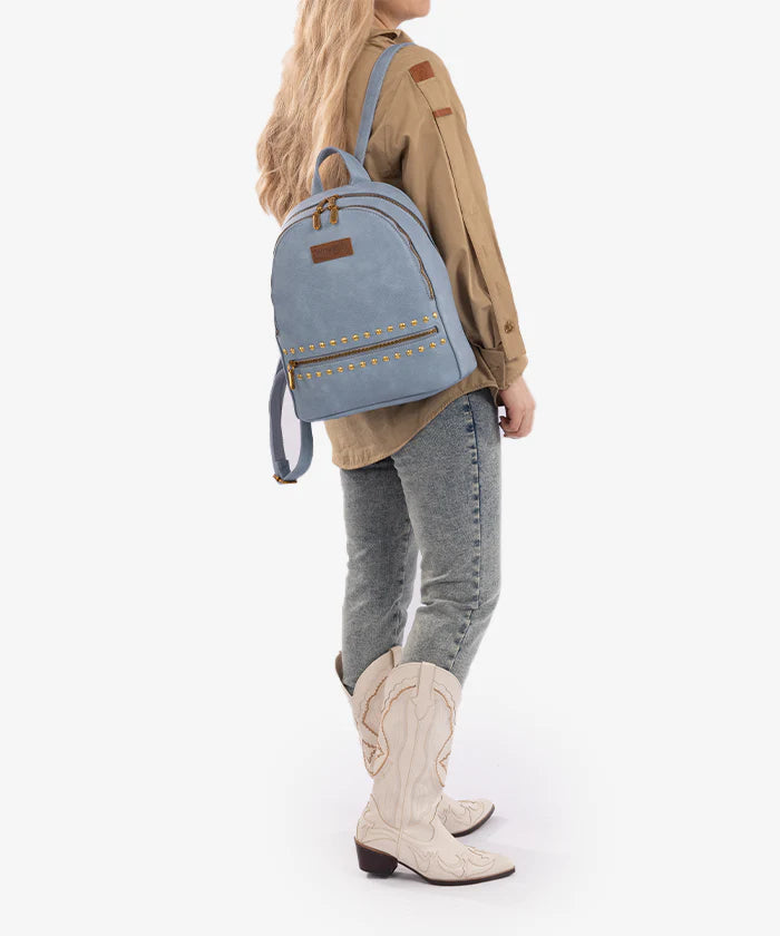 Wrangler Studded Zippered Backpack