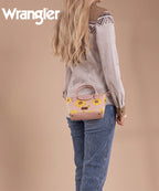 Wrangler Sunflower Print Mini Crossbody Bag