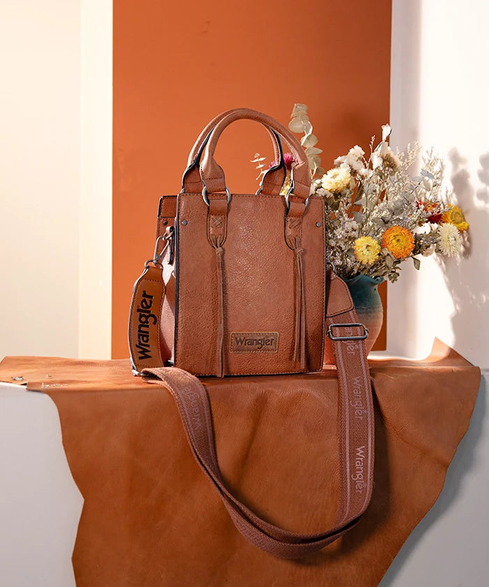 Wrangler Tassel Top Handle Crossbody