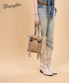 Wrangler Tooled Fringe Concealed Carry Purse