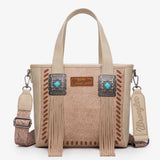 Wrangler Tooled Fringe Concealed Carry Purse