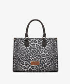 Wrangler Western All-over Leopard Print Wide Tote Bag