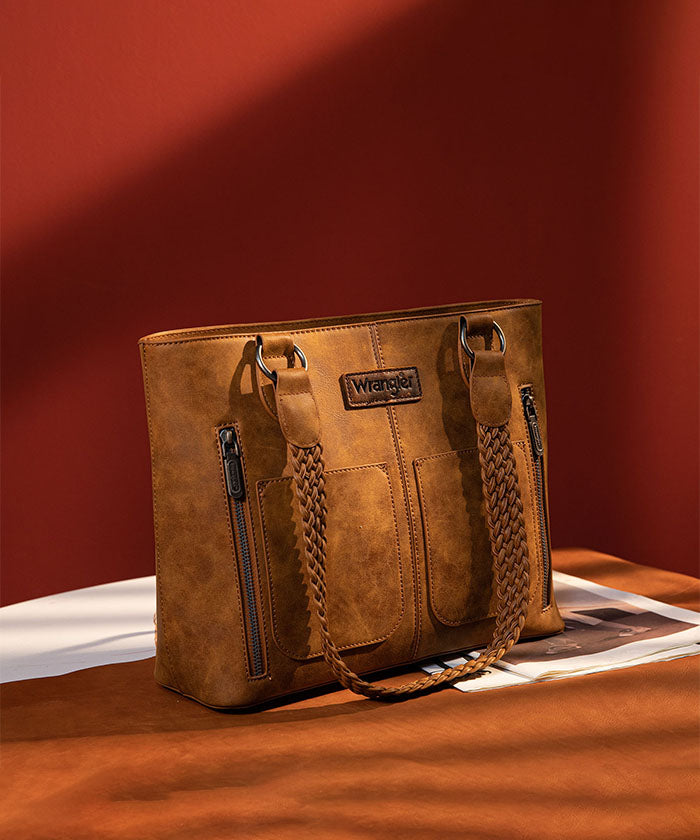 Wrangler Whipstitch Pocket Carry Tote