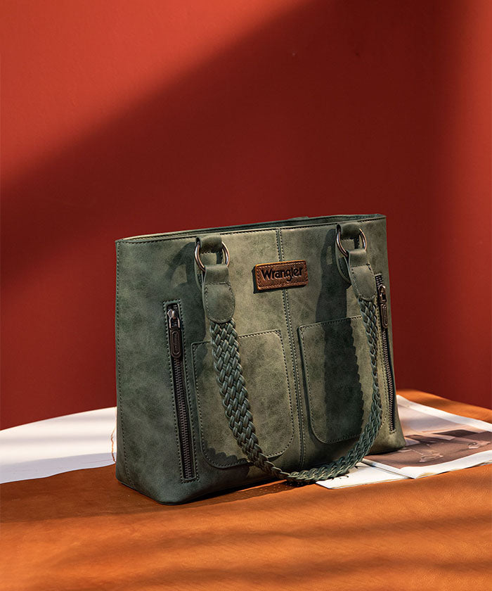 Wrangler Whipstitch Pocket Carry Tote