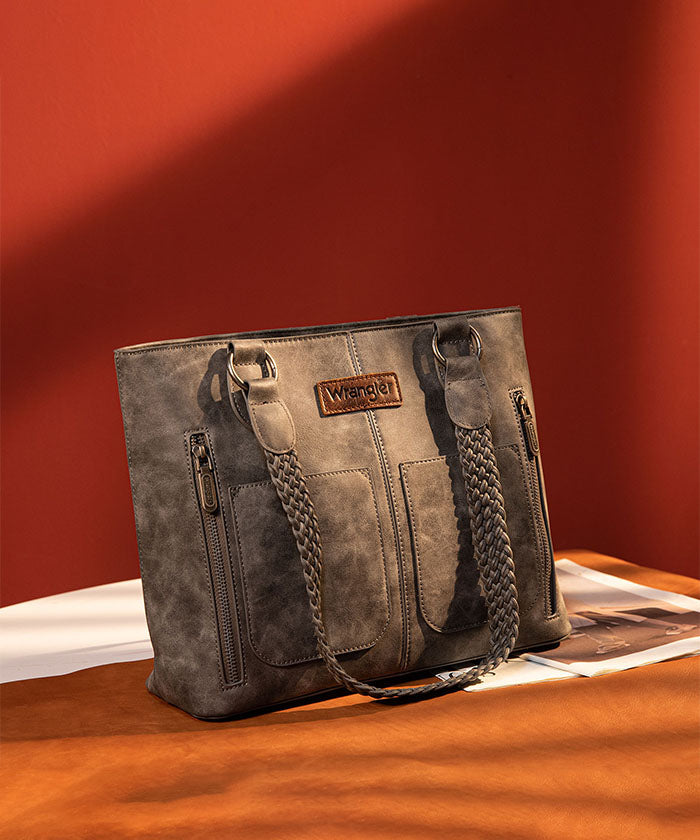 Wrangler Whipstitch Pocket Carry Tote