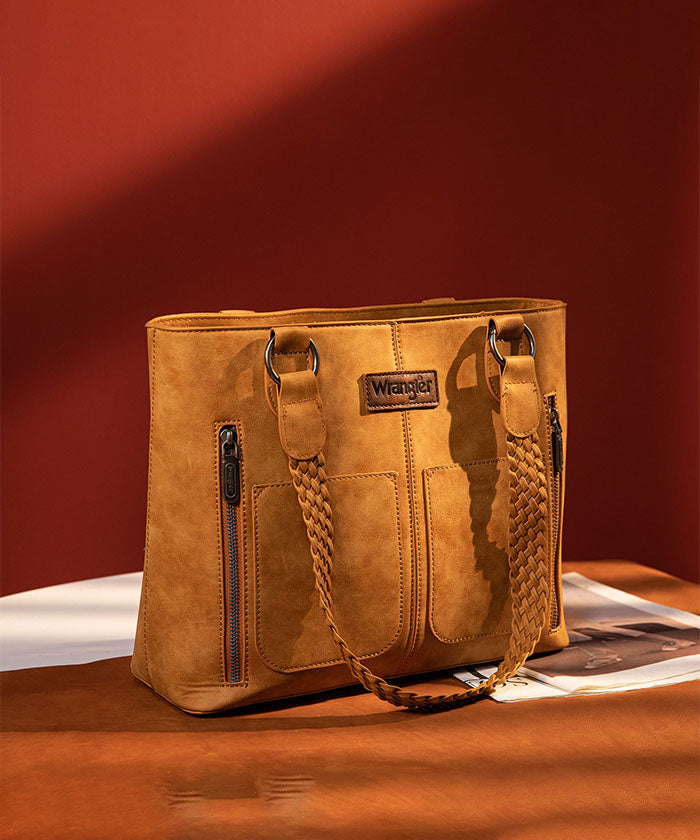 Wrangler Whipstitch Pocket Carry Tote
