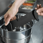 Foldable Silicone Strainer – Save space and stay organized