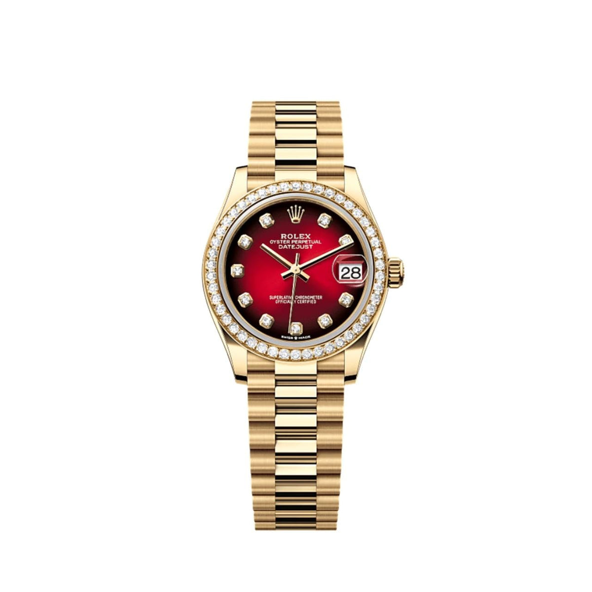 Rolex Datejust Dial Diamond Bezel 31mm 278288RBR