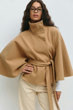 DressCode | Belt Cape Jacket