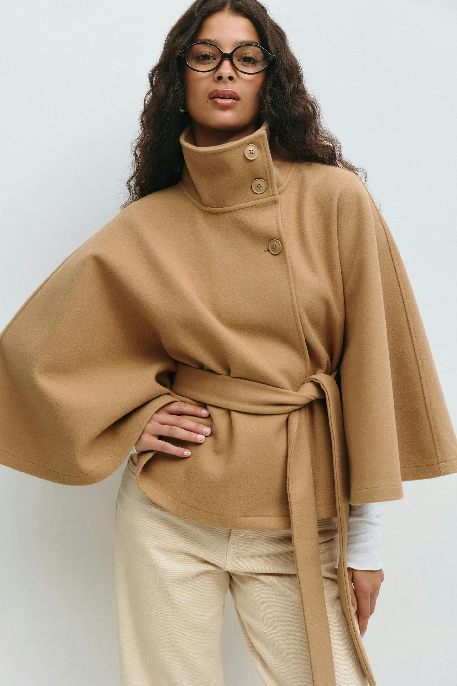 DressCode | Belt Cape Jacket