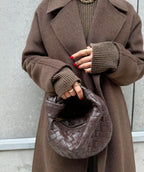 Aurelia Woven Midi Bag – Timeless Elegance in a Perfect Medium Size