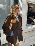 Matilda | Jacke aus Kunstwildleder