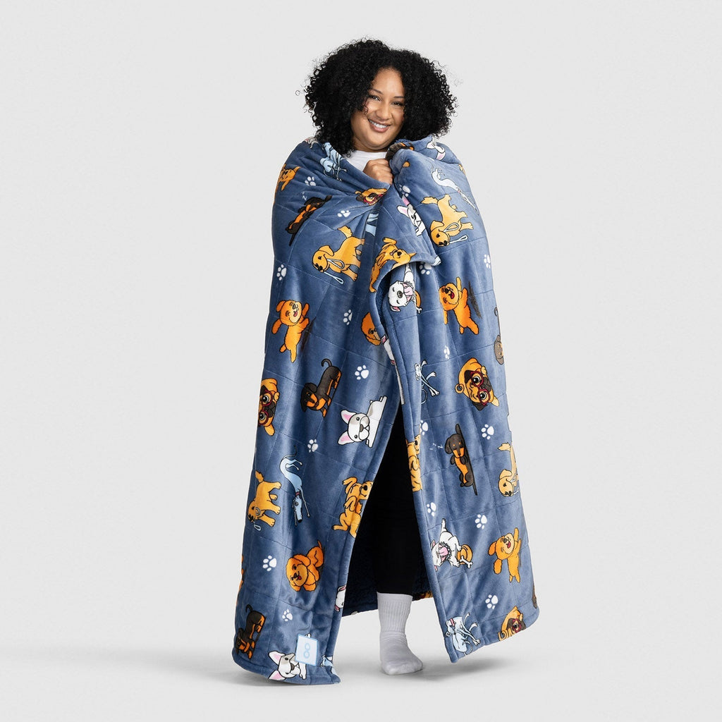 Dog Print Blanket