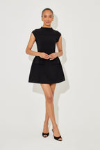 The Ultimate Muse Cap Sleeve Mini Dress