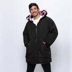 Black/Pink Leopard Print