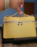 Harper Smooth Leather Vanity Bag