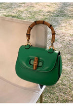 Bolsa de selim com alça de bambu Riva