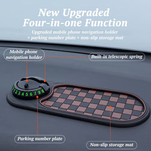 Multifunction Car Anti-Slip Mat | Total grip and convenience on your dashboard