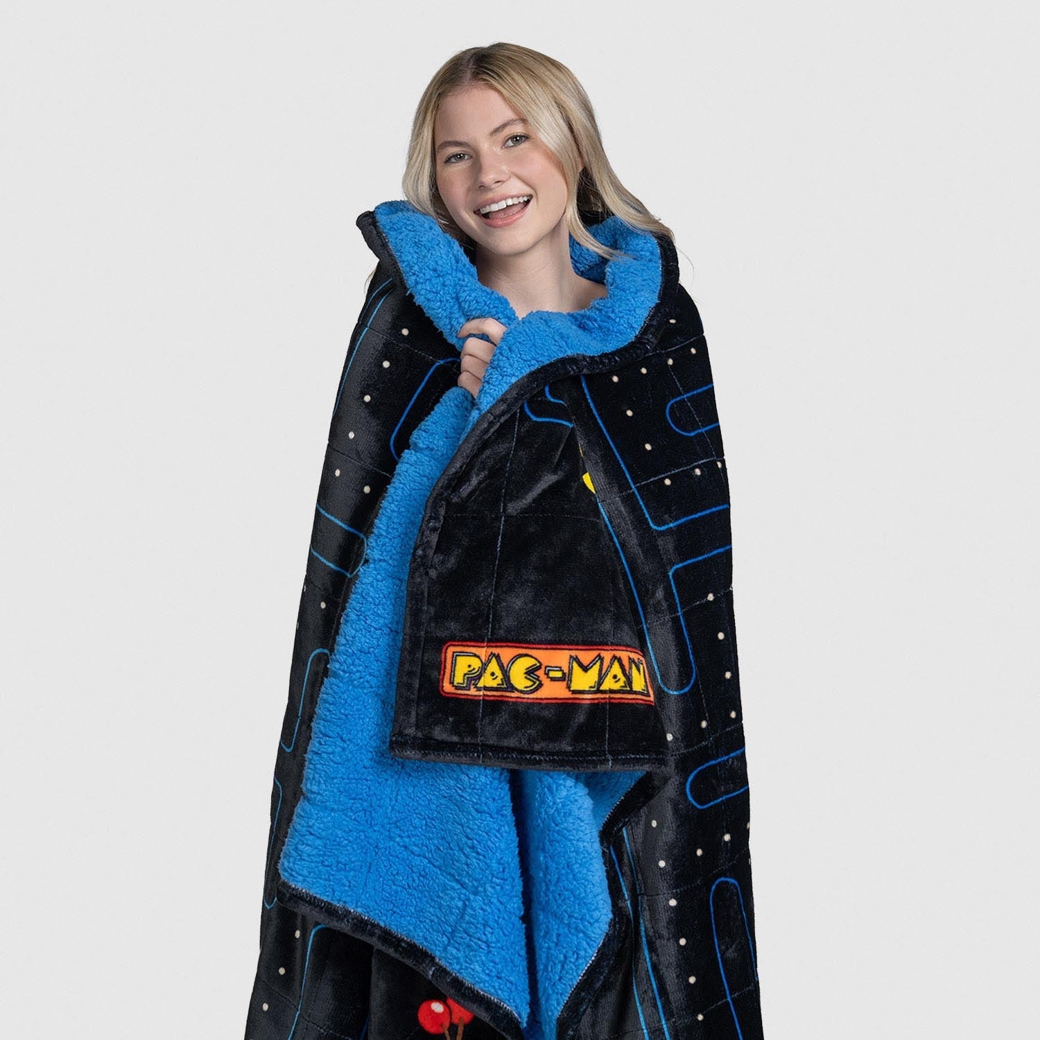PAC-MAN Sherpa Blanket