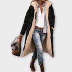 Kora - Comfortable coat with fur