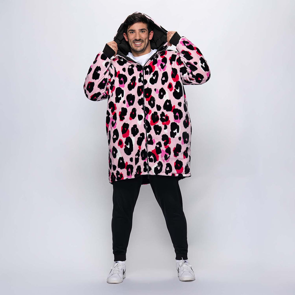Black/Pink Leopard Print