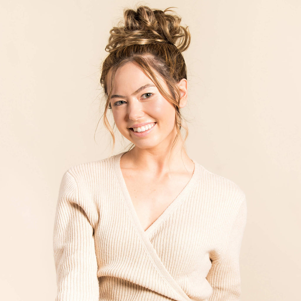 Top Knot Messy Bun Ponytail Holder Hair Extension - Original