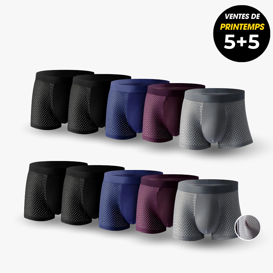 BAMBOO FIBER BOXER SHORTS - REVOLUTIONIZED ALL-DAY COMFORT