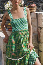 Amara Tiered Lace Sundress