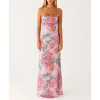 IslaBloom™ Cross-Tie Maxi Dress