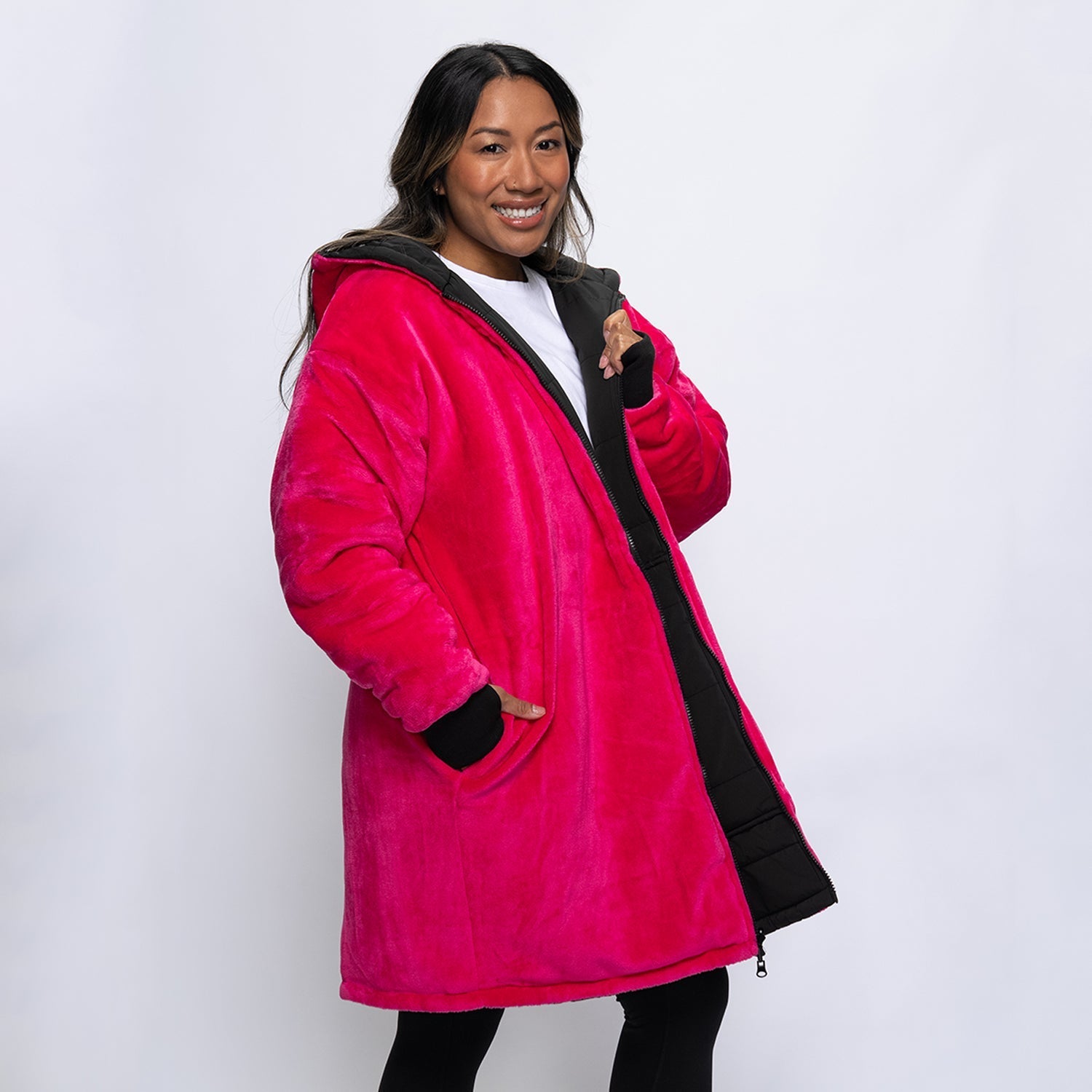 Black/Bright Pink