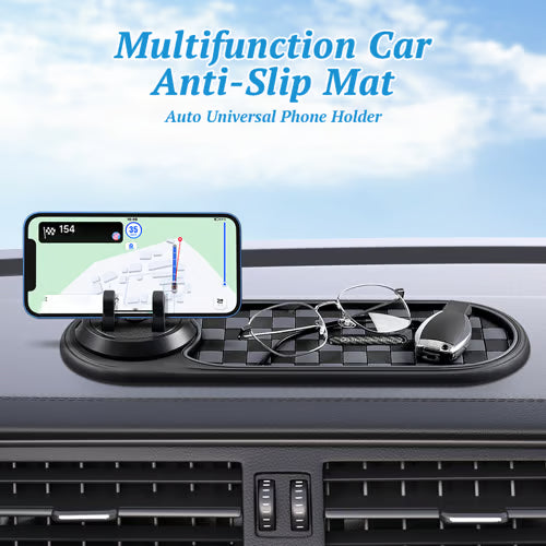 Multifunction Car Anti-Slip Mat | Total grip and convenience on your dashboard