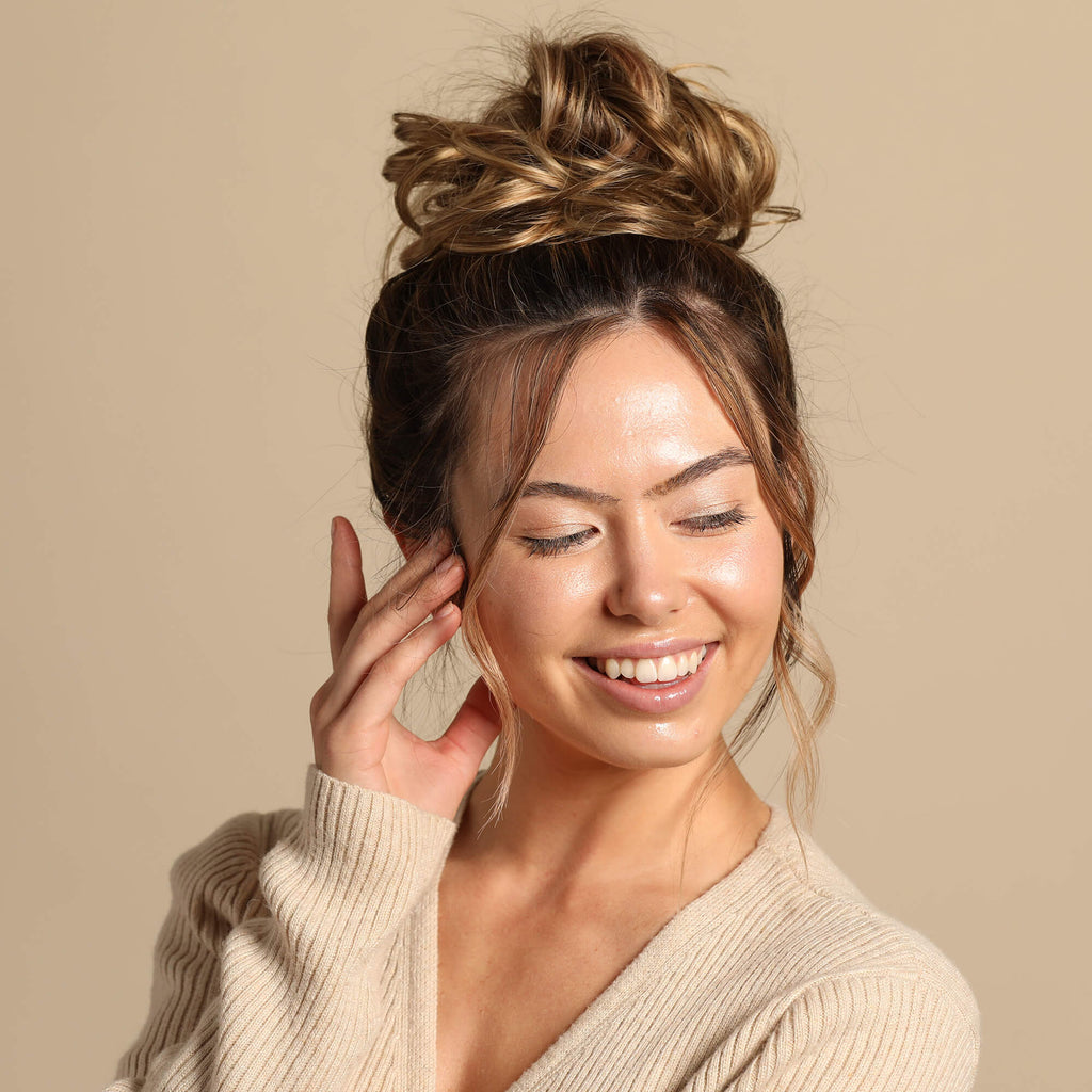 Top Knot Messy Bun Ponytail Holder Hair Extension - Original