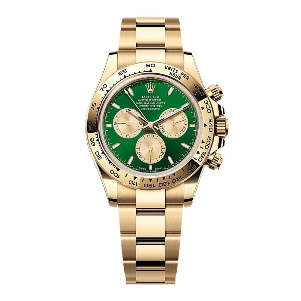 Rolex Daytona 126508 “Yellow Gold Green”