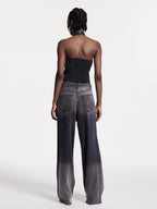 Black Rhinestone Jeans
