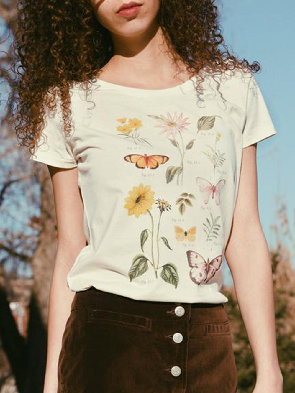 Botanical Graphic Tshirt
