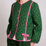Green Life Pink Bow Jacket