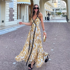 Starlit Muse™ –  V-Neck Dress