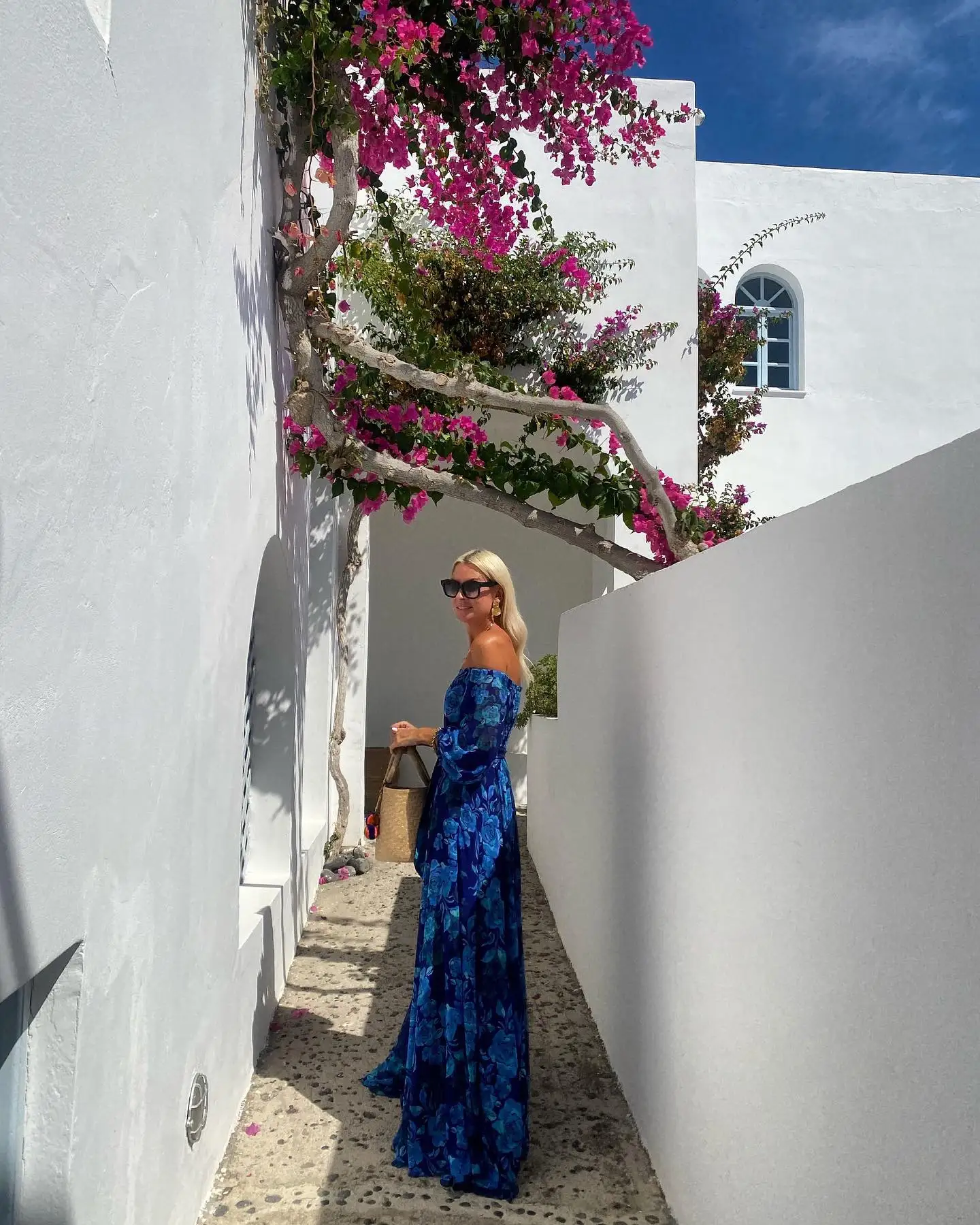 Penelope - Floral Off-Shoulder Maxi Dress