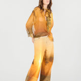 Sunset Print Jeans