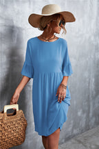 Isla Boho Maxi Dress – Floral Off-Shoulder Summer Dress