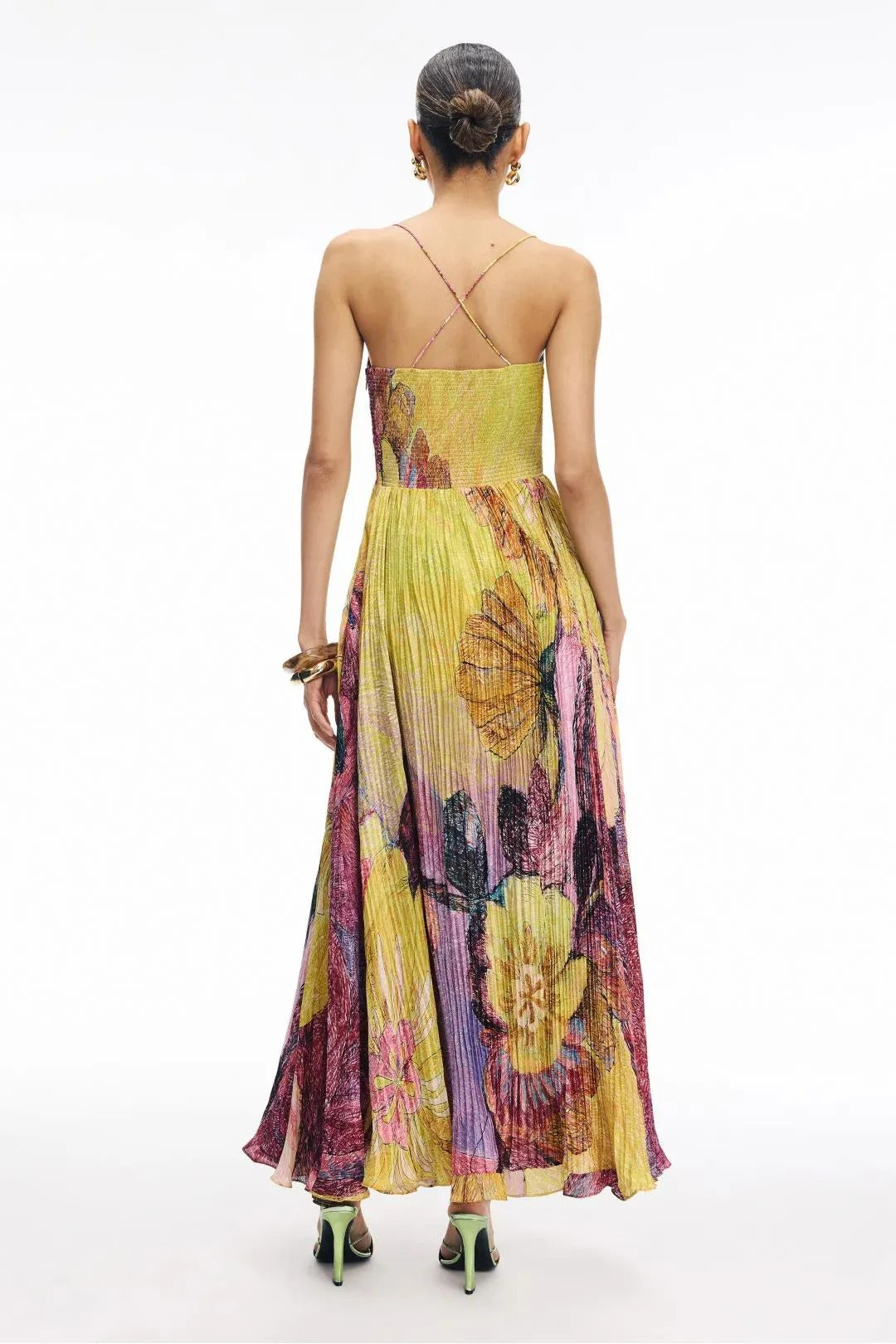 Kiara Colarette Dress | Feminine A-Line Dress with Vintage Neckline