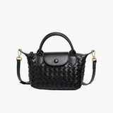 Mia™ Woven Pouch – Compact Elegance with Seasonal Charm