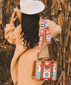 Wrangler Aztec Sherpa Trim Crossbody Purse Collection
