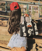 Wrangler Animal Print Concealed Carry Tote Bag