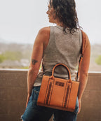Wrangler Whipstitch Crossbody Purse