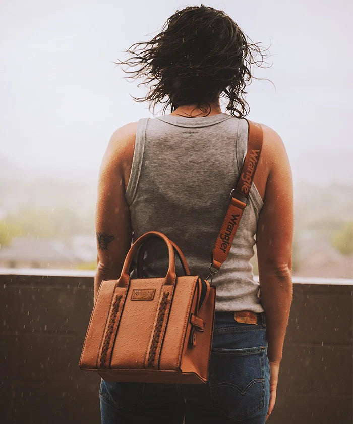Wrangler Whipstitch Crossbody Purse